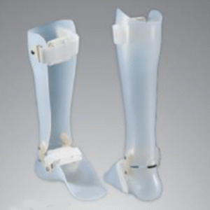 CUSTOM-MADE AFO WITH ANKLE JOINT